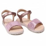 GEOX GIRLS SANDALS J028ZA 007NF C8056 GOLG/PINK